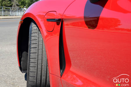 Porsche Taycan GTS 2022, détail