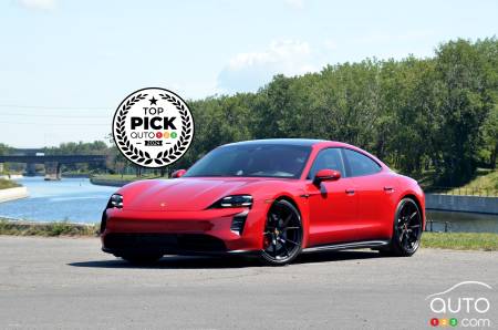 The 2023-24 Porsche Taycan GTS