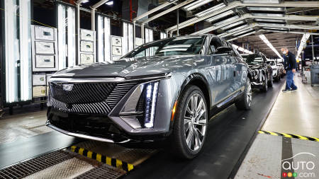 Des Cadillac Lyriq en production