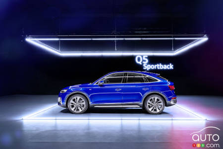 Audi Q5 Sportback 2021, profil