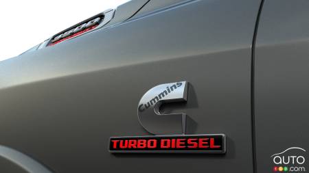 2021 Ram Heavy Duty, Cummins turbo diesel badge