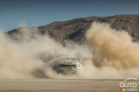 Ram 1500 TRX Sandblast Edition, toujours en action