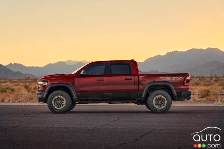 2024 Ram 1500 TRX Final Edition red