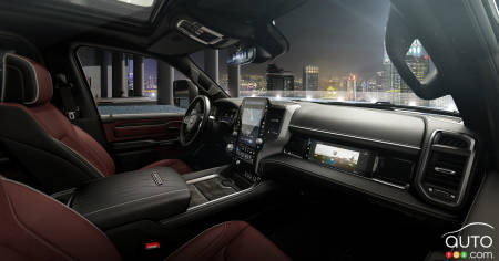 The 2025 Ram 1500 Ramcharger, interior