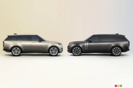 Land Rover Range Rover 2022, profil