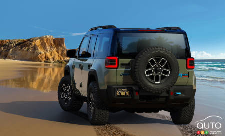 Jeep Recon, rear