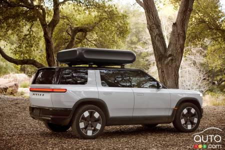 Rivian R2 - Vue 3/4 arrière
