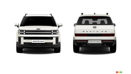 Hyundai Santa Fe Édition LNH 2024, avant et arrière