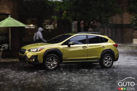 2021 Subaru Crosstrek Sport, profile