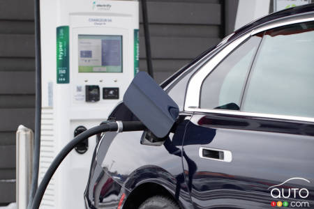 Electrify Canada charging station