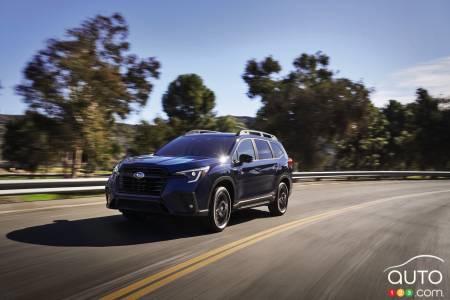 Exterior design of 2024 Subaru Ascent