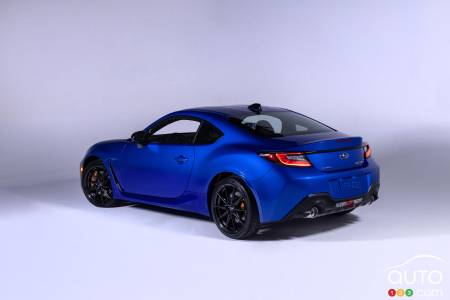 Design of the new 2024 Subaru BRZ tS