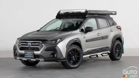 Concept Subaru Crosstrek Boost Gear, trois quarts avant