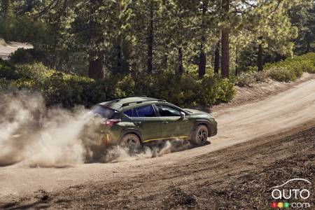 2024 Subaru Crosstrek - Three-quarters rear