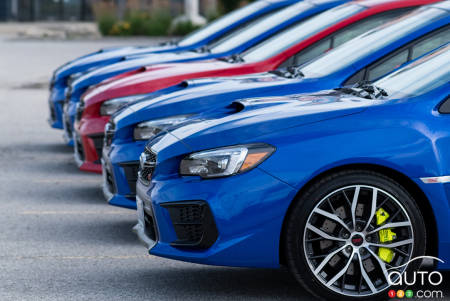 The 2021 Subaru WRX/STi, at Oro Station