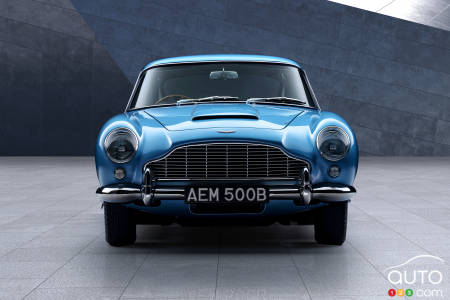 The 1963 Aston Martin DB5, front