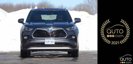 2021 Toyota Highlander hybrid, front