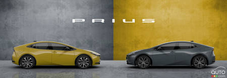 2023 Toyota Prius (Europe) - Yellow vs Grey