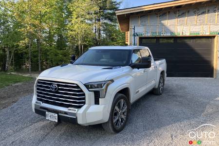 Le Toyota Tundra 2023 en version Capstone