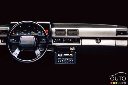 Toyota truck, interior