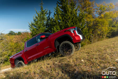 2022 Toyota Tundra - on the trail