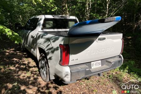 Toyota Tundra Capstone 2023 blanc