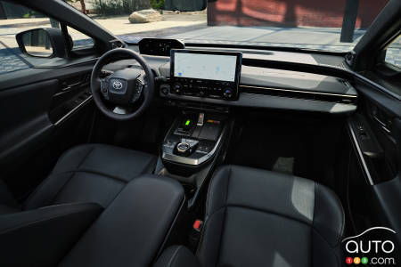 Le Toyota bZ4X 2026, intérieur
