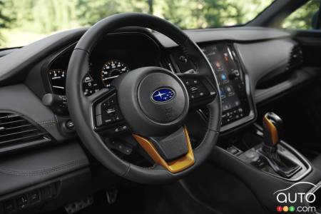 Subaru Outback Wilderness 2022, intérieur