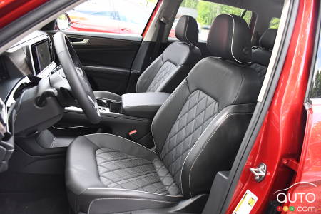 Seating in the 2024 Volkswagen Atlas
