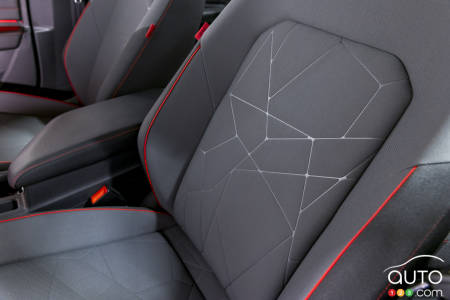 Seating of 2024 Volkswagen Jetta GLI 40th Anniversary Edition