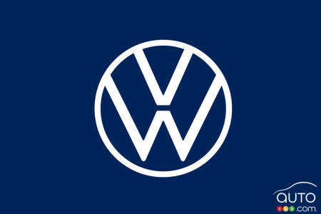 New Volkswagen logo