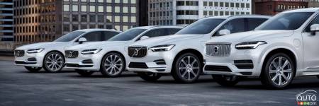 Les modèles hybrides T8 de Volvo