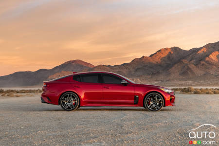 Kia Stinger 2022, profil