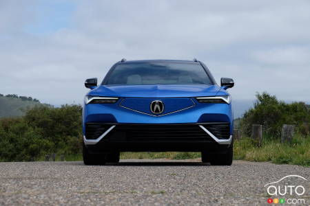The 2024 Acura ZDX Type S, front