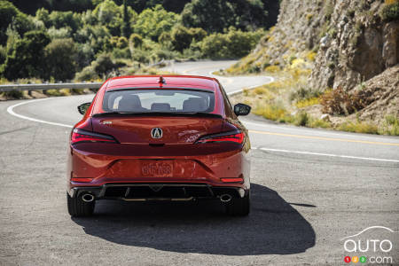 Acura Integra A-Spec 2023, arrière