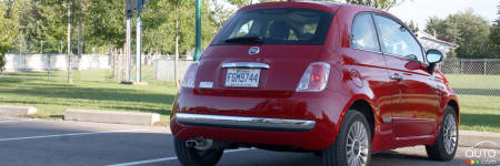 Fiat 500 Lounge 2012 : essai routier