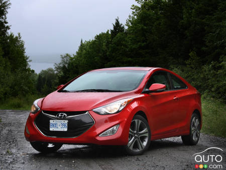 Hyundai Elantra Coupé 2013 : premières impressions