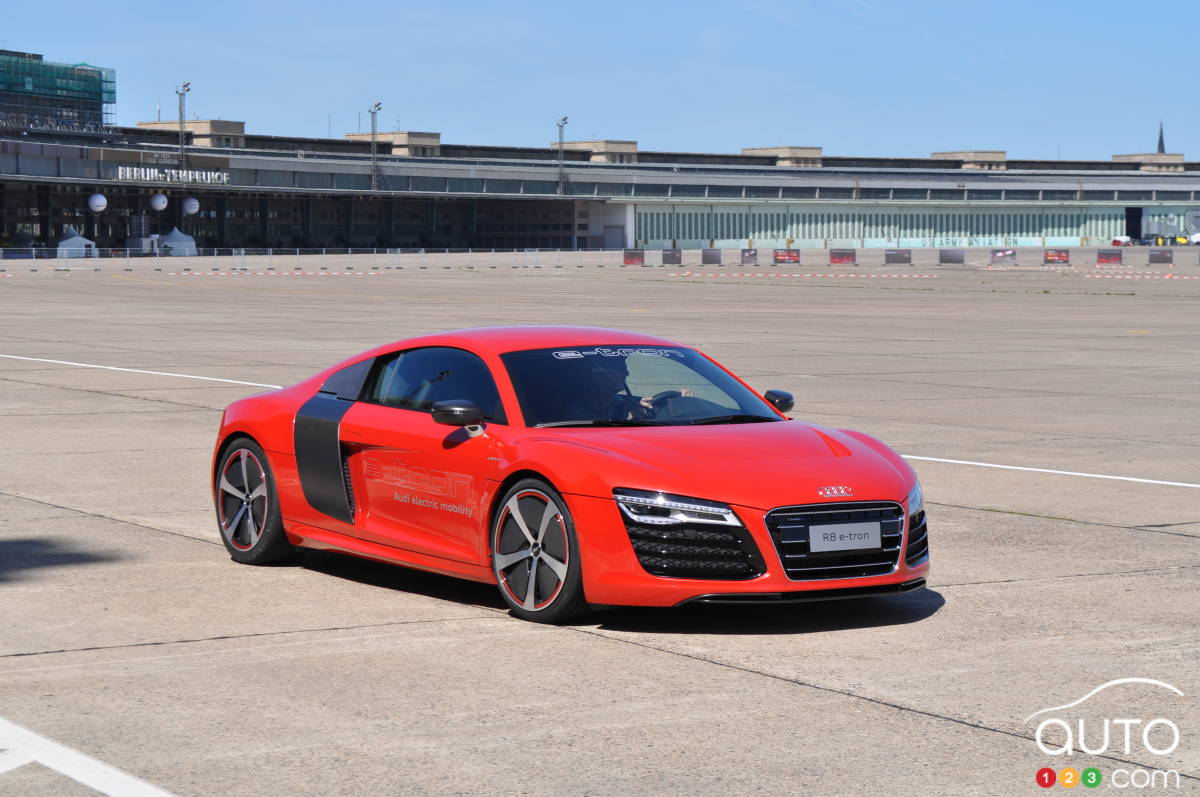Audi R8 e-tron 2013 : essai routier