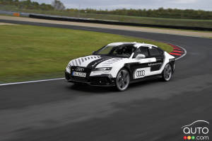 Audi develops world's sportiest piloted driving car