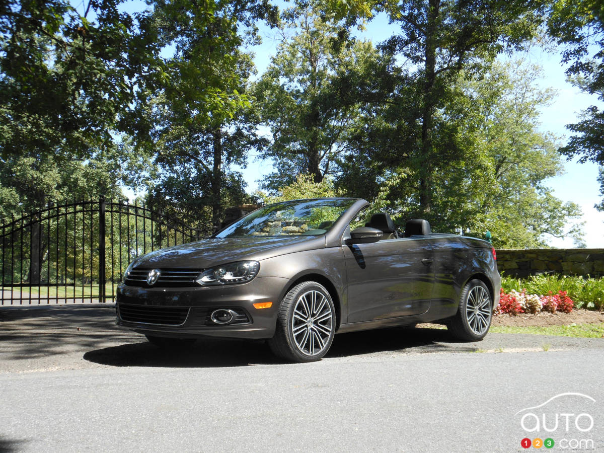 2015 Volkswagen Eos Wolfsburg Edition First Impression Editor's Review, Car Reviews