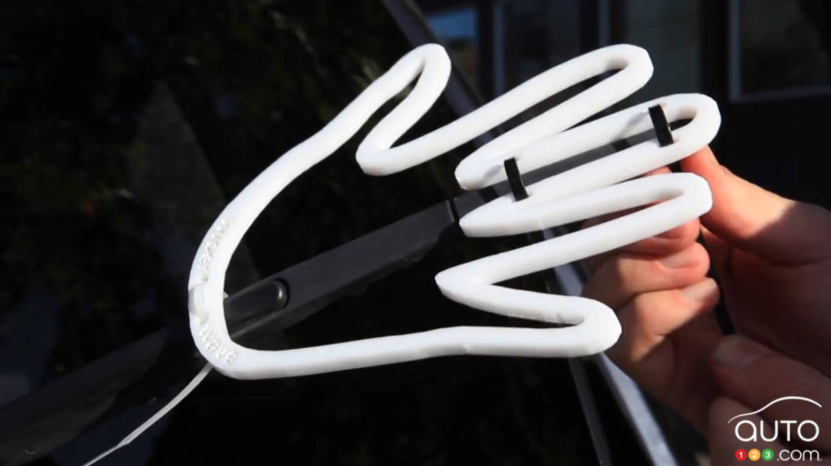 Wiper Wave: un essuie-glace arrière qui vous envoie la main! (vidéo)