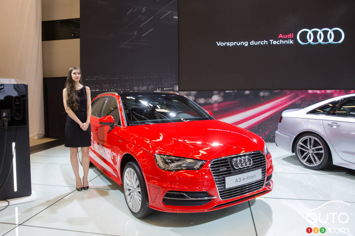 Montréal 2015 : La Audi A3 e-tron 2015 en vidéo