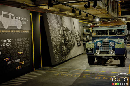 Land Rover recreates original 1948 production line