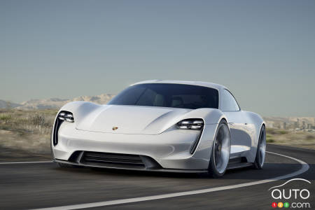 Porsche announces production of all-electric Mission E