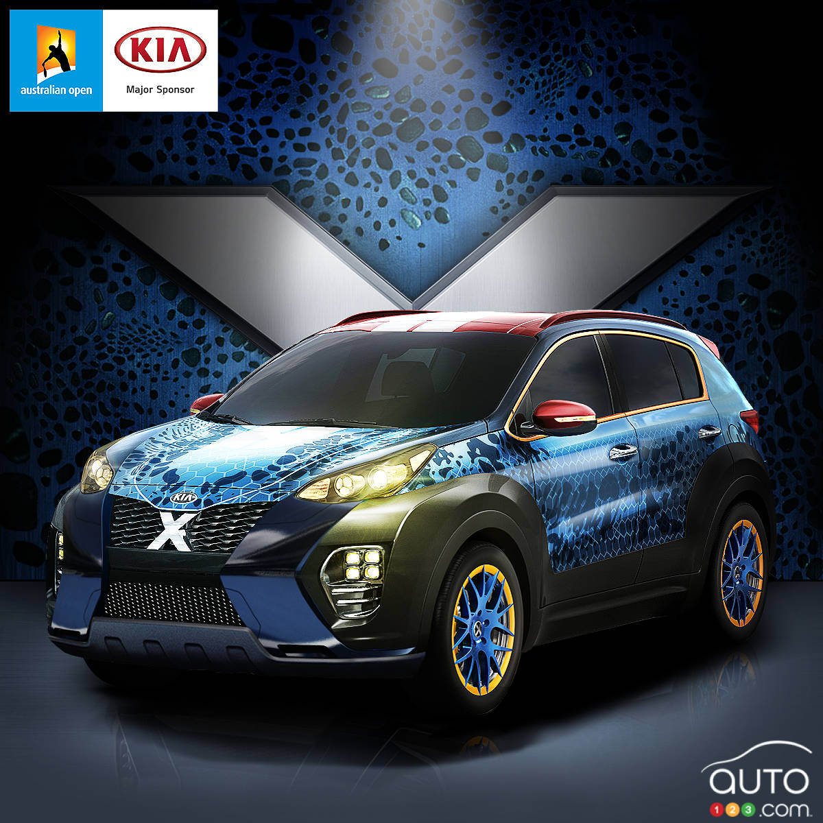 Kia Sportage special edition inspired by new “X-Men: Apocalypse” movie