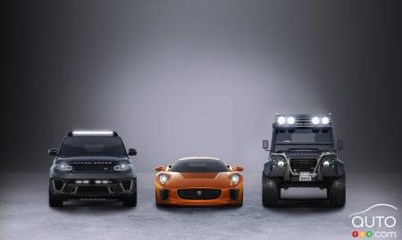 Three Jaguar Land Rover models to star in next James Bond movie