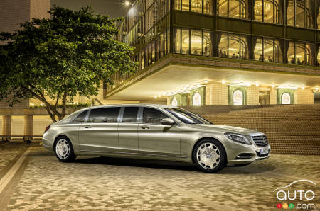 Genève 2015: la Mercedes-Maybach S600 Pullman a été dévoilée