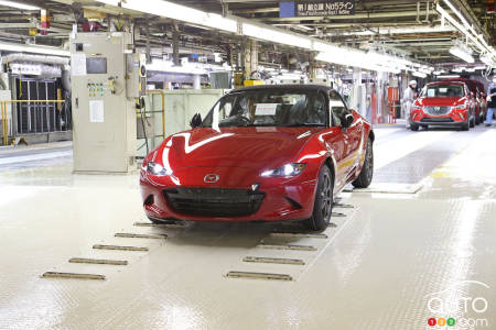 Mazda débute la production de sa toute nouvelle MX-5