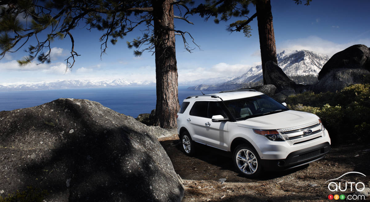 Recall on 12,392 Ford Explorers from 2011-2013