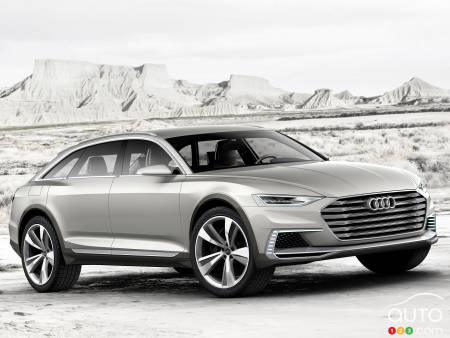 Premières images de l’Audi Prologue Allroad, qui sera à Shanghai